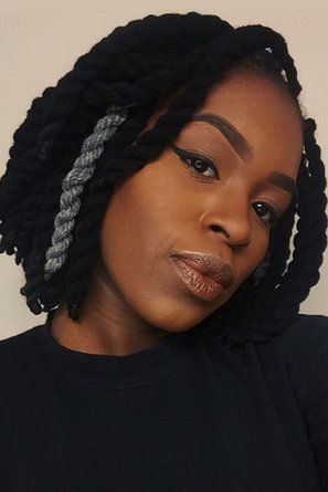 Remixed Bob     - 21 Beautiful Black Women Slaying In Yarn Twists, Braids and Locs Yarn Braids Styles, Hair Yarn, Yarn Twist, Yarn Braids, Marley Hair, American Hairstyles, Twist Braid Hairstyles, African American Hairstyles, Braided Hairstyles Easy