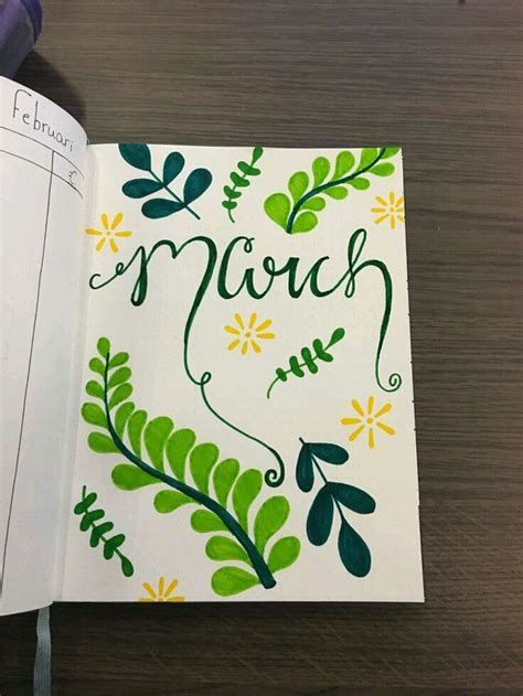 March Drawings, October Bullet Journal, April Bullet Journal, March Bullet Journal, Bullet Journal 2019, Bullet Journal Notebook, Dot Journals, Bullet Journal School, Bullet Journal Themes