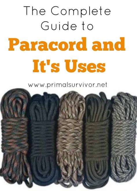 Paracord Uses, Paracord Diy, Survival Bag, Emergency Preparedness Kit, Survival Supplies, Survival Equipment, Survival Techniques, Urban Survival, When I Go