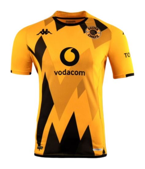 Kaizer Chiefs 2023-24 Home Kit Kaizer Chiefs, Jersey Bola, Tshirt Template, Dhoni Wallpapers, Rugby Men, Chiefs Football, Soccer League, Girls Uniforms, Soccer Club