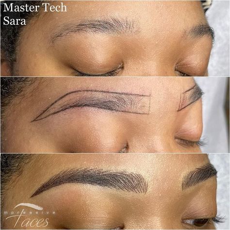 Microblading Eyebrows For Black Women, Before And After Eyebrow Microblading, Microblading Black Women, Microblading Eyebrows Black Women, Eyebrow Microblading Before After, Microshading Eyebrows Before And After, Eyebrow Tattoo Before And After, Tattoo Eyebrows Before And After, Microblading Vs Microshading