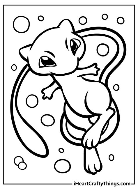 Pokemon Coloring Pages Pokemon Bookmark, Pokemon Printables, Pokemon Coloring Sheets, Mew Pokemon, Pokemon Mew, Thanksgiving Coloring Pages, Dog Coloring Page, Pokemon Coloring Pages, Coloring Page Ideas