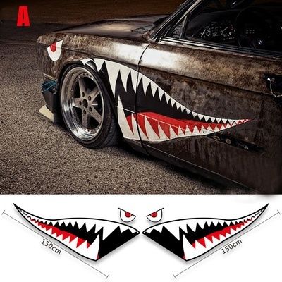 Scat Pack Challenger, Shark Mouth, Vinyl Exterior, Bicycle Painting, Decal For Car, Scat Pack, Door Decals, Pt Cruiser, Car Side