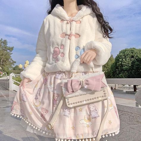 Style Kawaii, Pastel Outfit, Kawaii Fashion Outfits, Kawaii Clothes, Lolita Dress, Gothic Lolita, Lolita Fashion, Kawaii Fashion, Cute Fashion