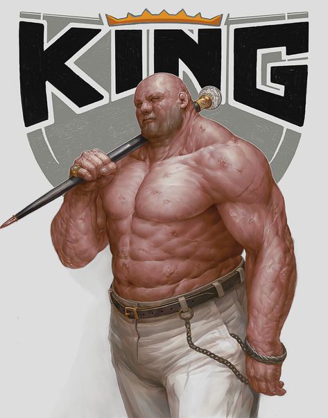 ArtStation - Kingpin, Crimson Clover Kingpin Redesign, Kingpin Fanart, Skullcrawler Art, King Pin Marvel, Kingpin Art, Kingpin Marvel, Marvel Kingpin, Beast Men, Crimson Clover