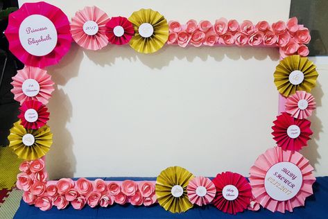 Baby Shower Selfie Frame Mothers Day Selfie Frame, Diwali Selfie Frame, Selfie Board Frame Ideas, Marco Selfie, Selfie Board, Booth Diy, Celebration Board, Bunny Coloring, Selfie Frame