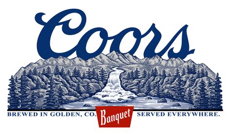 Coors Banquet POS Signage illustrated by Steven Noble on Behance Coors Logo, Phi Delt, Victorian Artwork, Sale Signage, Steven Noble, Ribbon Invitation, Coors Banquet, Sketch Background, Point Of Sale Display