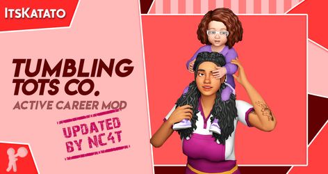 Sims 4 Active Career Mod, Sims 4 Jobs, Teacher Career, Toddler Daycare, Sims 4 Traits, Free Sims 4, Daycare Teacher, Sims 4 Game Mods, Sims 4 Expansions