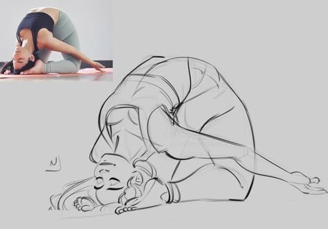 Yoga Inspiration Art, Gesture Illustration, Yoga Drawing, Dancing Drawings, Human Anatomy Art, Anatomy Sketches, Figure Sketching, Gesture Drawing, 캐릭터 드로잉