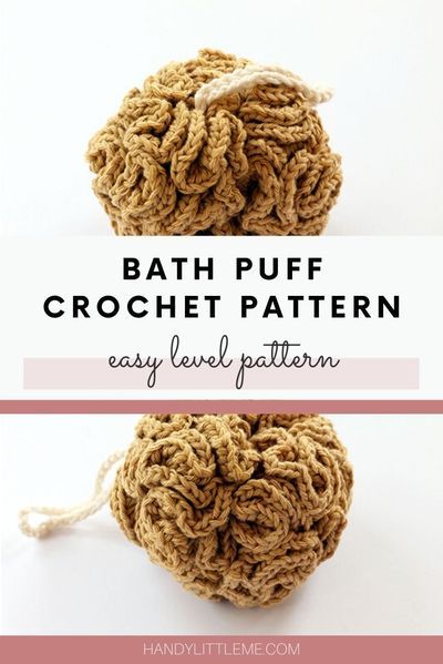 Puff Crochet Pattern, Crochet Bathroom Set, Angels Crochet, Crochet Bathroom, Spa Kits, Crochet Bed, Knitted Washcloth Patterns, Crochet Washcloth Pattern, Scrap Yarn Crochet