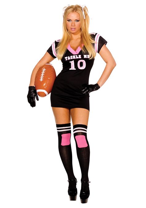 ❤ Soccer Player Costume, Football Player Halloween Costume, Football Player Halloween, Girls Football Outfit, Football Halloween Costume, Football Player Costume, Football Costume, Home Halloween Costumes, Party City Costumes