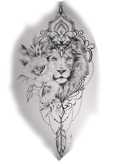 Land Tattoos, Leo Zodiac Tattoos, Verse Tattoos, Kunst Tattoos, Leo Tattoos, Cat Tattoos, Inspiration Tattoos, Tiny Tattoo, Thigh Tattoos Women