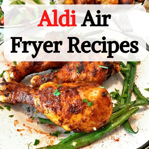 Aldi Air Fryer Recipes, Nectarine Recipes, New Air Fryer Recipes, Air Fryer Chicken Thighs, Air Fryer Baked Potato, Ground Beef And Potatoes, Chicken Veggies, Garlic Bread Recipe, Parmesan Zucchini