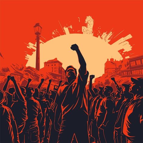 Digital Revolution Art, Politikus Art, Bangladesh Student Protest, Student Union Design, Pubmats Ideas, Liberation Art, Revolution Design, Refugees Art, Labor Rights