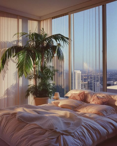 1980s rich in LA aesthetics 💘🌴 [AI] Get your wall posters on liminaldestinations.com and AI prompts on Ko-fi (links in bio!) • • • • #80sinterior #1980sinterior #80saesthetic #1980s #80svibes #80snostalgia #80sdecor #80s #80spenthouse #80smansion #vintage #interiordesign #homedecor #luxuryhomes #midcentury #midcenturymodern #postmodern #luxury #liminal #vaporwave #retrowave Small 80s Bedroom, 80s City Apartment, 80s Aesthetic Interior, 80s Luxury Bedroom, 80s Aesthetic Home, Miami Bedroom Aesthetic, 80s Design Interiors, Miami 80s Aesthetic, 80s Luxury Interior