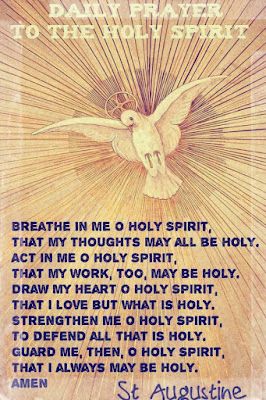 Catholic Prayers: Say this prayer to the Holy Spirit for a Special ... Prayer To Holy Spirit, Prayer To Receive The Holy Spirit, Gifts Of The Holy Spirit, Prayer To The Holy Spirit, The Holy Spirit, Holy Spirit Prayer Catholic, Prayer To The Holy Spirit Catholic, Gifts Of The Holy Spirit Catholic, Prayer For Prosperity