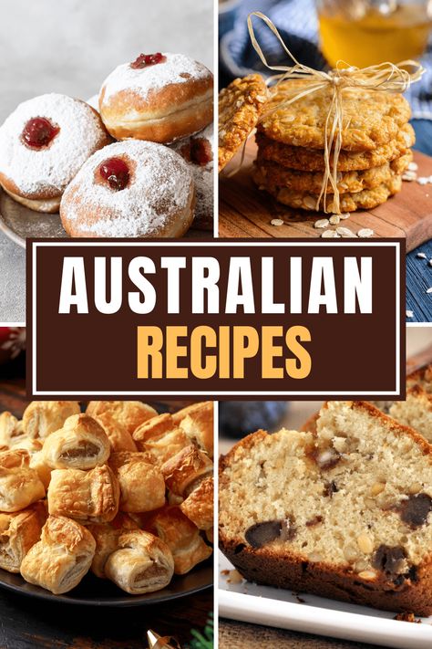 Recipes From Australia, Easy Australian Food Recipes, Aussie Food Recipes, Australian Side Dishes, Authentic Australian Recipes, Australia Food Traditional, Australian Dessert Recipes, Australian Recipes Traditional, Australian Dinner