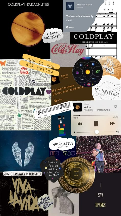 #coldplay #music #chrismartin #band Journal Book Design, Coldplay Art, Coldplay Poster, Coldplay Wallpaper, Coldplay Songs, Coldplay Music, Chris Martin Coldplay, Coldplay Concert, Music Poster Ideas