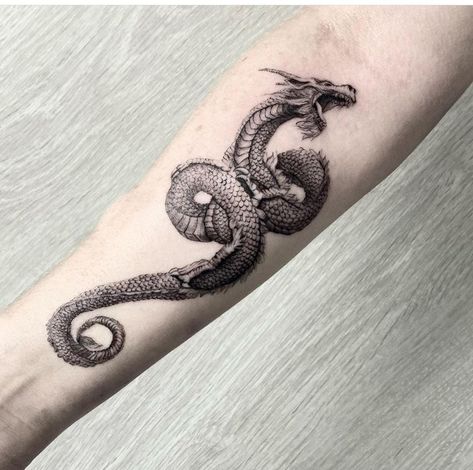 World Serpent Tattoo, Sea Serpent Tattoo, Sea Dragon Tattoo, Leviathan Tattoo, Spinal Tattoo, World Serpent, Monster Tattoo, Serpent Tattoo, Sea Serpent