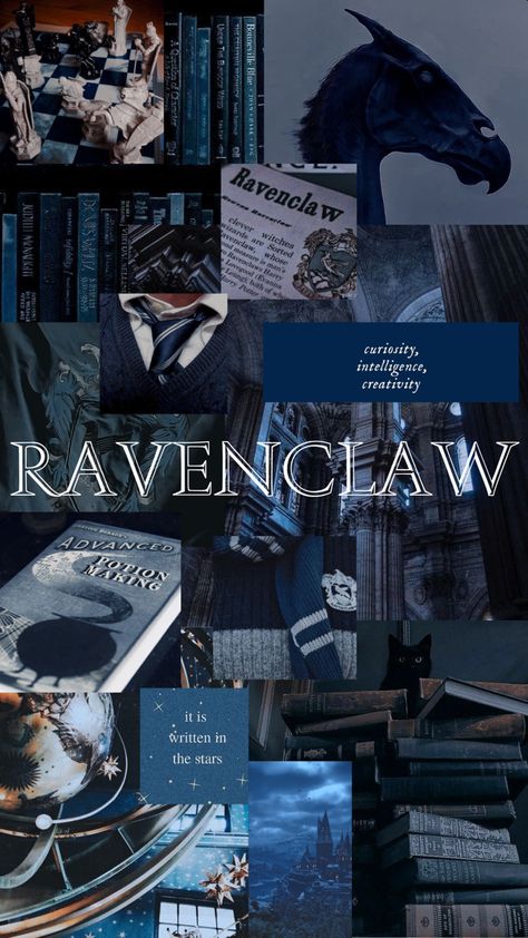 Ravenclaw Aesthetic Ravenclaw Phone Aesthetic, Ravenclaw Background, Harry Potter Ravenclaw Aesthetic, Ravenclaw Wallpaper Aesthetic, Harry Potter Ravenclaw Wallpaper, Ravenclaw Iphone Wallpaper, Dark Ravenclaw Aesthetic, Hogwarts Houses Aesthetics, Ravenclaw Room Ideas