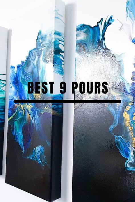 Flow Art Acrylic, Abstract Marble Painting, Flow Art Abstract Paintings, Paint Pouring Large Canvas, Painting Ideas On Canvas Blue, Fluid Art Acrylic Paintings, Acrylic Pouring Art Ideas, Blue Abstract Painting Acrylic, Beach Acrylic Pour