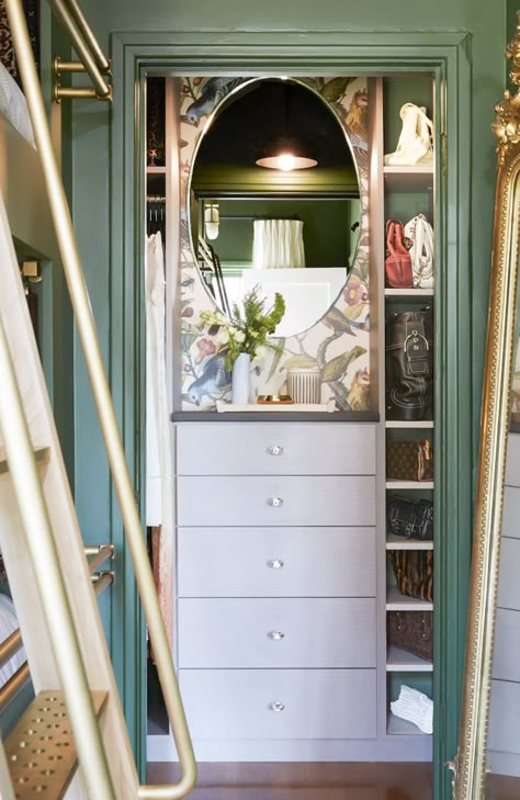 Adult Bunk Beds, Sleeping Nook, Small Guest Bedroom, Tiny Closet, Dream Closet Design, Bedroom Redesign, California Closets, Small Closets, Small Closet Organization