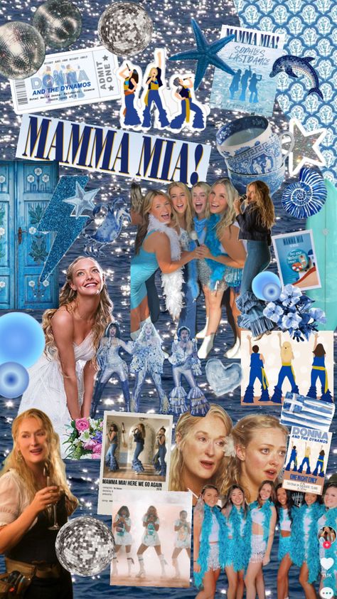 Mamma Mia Themed 21st Birthday, Abba Hens Party, Mama Mia Hens Party, Mamma Mia Boat Party, Momma Mia Bachelorette Party Outfits, Mamma Mia Hen Party Outfits, Mamma Mia Banner, Mama Mia Homecoming, Mama Mia Sorority Theme