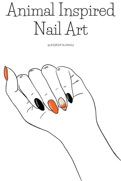 Feeling Foxy? Maybe you should try these beautiful nail designs! They would look great for the Autumn <3 Foxy Nails Art Designs, Fox Nail Designs, Fox Nails Designs, Foxy Nails, Fox Nails, Inspired Nails, Fox Design, Beautiful Nail Designs, Autumn Nails