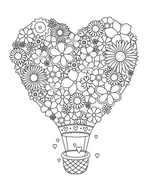 Coloring Pages for Kids I Love You Coloring Pages, Coloring Pages Animals, Cute Coloring Pages For Kids, Embroidered Mandala, Mindfulness Coloring, Adult Coloring Books Printables, Valentines Day Coloring Page, Valentine Coloring Pages, Preschool Coloring Pages