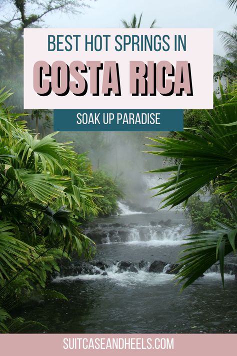 Best Hot Springs in Costa Rica: Soak Up Paradise Costa Rica Hot Springs, Luxurious Resort, Family Friendly Resorts, Thermal Spa, Costa Rica Travel, Best Resorts, Hot Springs, Costa Rica, Health Benefits