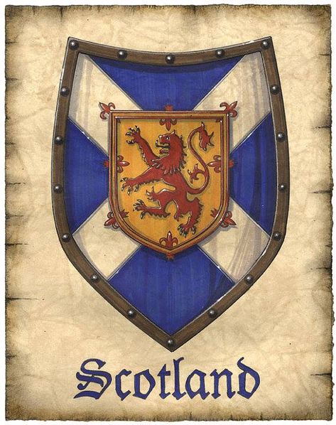 * William Wallace Braveheart, Scottish Tattoos, Clan Campbell, Scottish Lion, Scotland Art, Scottish Flag, Scotland History, Scottish Ancestry, Great Scot