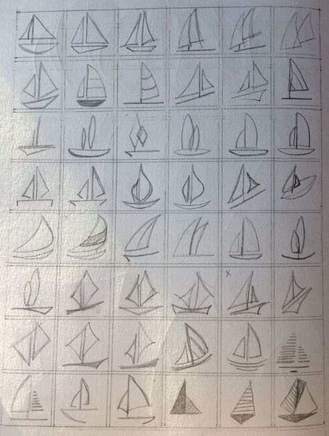 https://pin.it/66jOoA9SJ Simple Sail Boat Drawing, How To Paint Sailboats, Watercolor Sailboat Simple, Draw Sailboat, Draw A Sailboat, Sail Boat Art, Sailboat Drawing, Boat Sketch, Sailboat Tattoo