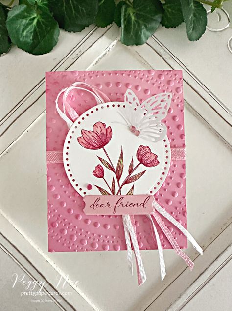 NEW PRODUCT: Spotlight on Nature! Dotted Circle, Circle Cards, Project Paper, Card Embossing, Card Gifts, Cards Flowers, Global Design Project, Embossing Techniques, Stamping Cards