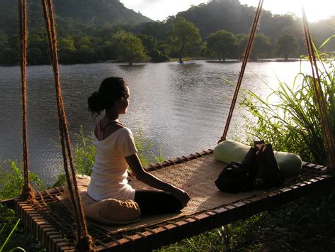 Though Ulpotha has come to be known as an eco friendly, vegetarian Yoga retreat that To Be Known, Meditation Retreat, Yoga Retreat, Teacher Training, Ayurveda, Eco Friendly, Outdoor Furniture, Lake, Yoga