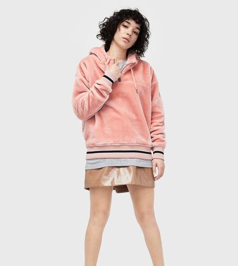 Kailani Sherpa Hoodie Ugg Store, Feminine Skirt, Boots Slippers, Sherpa Hoodie, Skirt And Sneakers, Slippers Shoes, Sheepskin Boots, Cozy Gift, Cool Gifts For Women