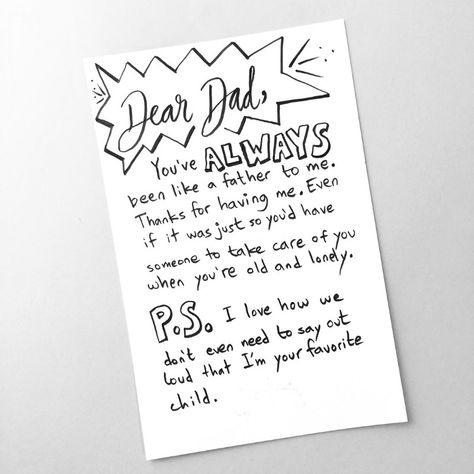 What to Write in Your Father’s Day Card – Punkpost – Medium What To Write In A Father’s Day Card From Daughter, What To Say For Fathers Day, Fathers Day Cards Message, Things To Write In A Father’s Day Card, What To Write In Dads Birthday Card, Father’s Day Letter, Father's Day Letter, Letter To Father, You Are The Father