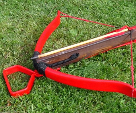 Hey everyone! Today we're going to be building a 100 pound medieval style crossbow with a PVC prod. While I use more expensive furniture grade PVC, this bow can be made with plumbing and electrical grade PVC to bring the total material cost below $10 per crossbow.The stock is simple and is based loosely on early medieval types. The lock or trigger is also based on early wood crossbow triggers and is known as a pin or Skane lock. Using PVC, we can make a strong and reliable trigger mechanism w... Crossbow Trigger Mechanism, Pvc Crossbow, Homemade Crossbow, Pvc Bow, Medieval Crossbow, Trigger Mechanism, Furniture Grade Pvc, Diy Crossbow, Crossbow Bolts