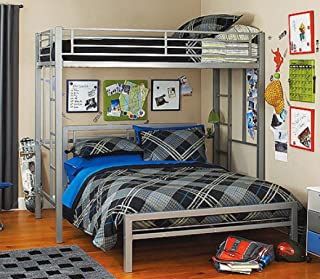 Loft Bedroom Kids, Queen Loft Beds, Queen Bunk Beds, Platform Bedroom, Bed Kids, Kids Loft, Cool Bunk Beds, Kids Loft Beds, Loft Beds