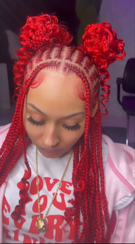 Valentines Hairstyles, Marley Braids, Bob Pixie, Feed In Braids Hairstyles, Box Braids Hairstyles For Black Women, Cute Braided Hairstyles, Cute Box Braids Hairstyles, Braided Hairstyles For Teens, Quick Braided Hairstyles