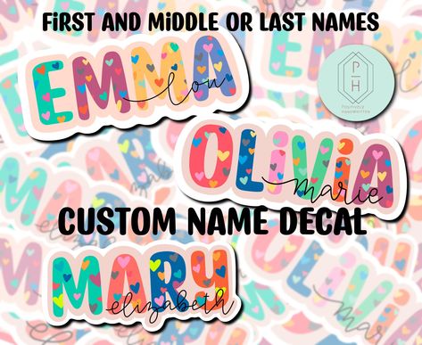 Custom name stickers for water bottles, tumblers, and more. Add your first & last name or monogram to personalize your drinkware. #waterbottlelabels #namestickers . #Custom_Name_Stickers #Sticker_Name_Labels #Sticker_Name #Last_Names Sticker Name Labels, Personalized Stickers Labels, Name Label, Last Names, Cursive Writing, Name Labels, Name Writing, Bottle Sticker, Water Bottle Labels