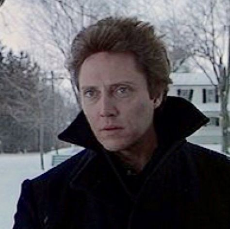 Christopher Walken in the movie Dead Zone, Dead Zone Movie, Stephen King Film, The Dead Zone, Steven King, Stephen King Novels, Stephen King Movies, Classic Actors, Stephen King Books, Christopher Walken