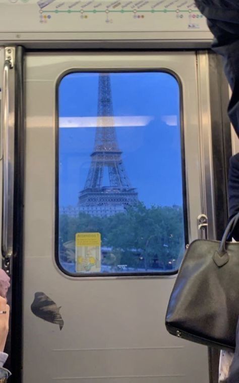 The Eiffel Tower, The Window, Eiffel Tower, Tower, Train, Paris