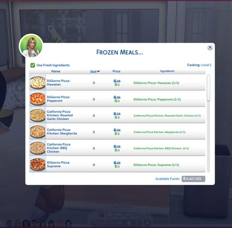 DiGiorno & California Pizza Kitchen Frozen Pizza Custom Recipe | Insimnia on Patreon Sims 4 Pizza Cc, Insimnia Sims 4 Food, Sims 4 Insimnia Eats, Sims 4 Fast Food Delivery Mod, Insimnia Eats Sims 4, Insimnia Eats 2.0 Sims 4, Sims 4 Air Fryer, Sims 4 Food Delivery Mod, Sims 4 Cooking Mod