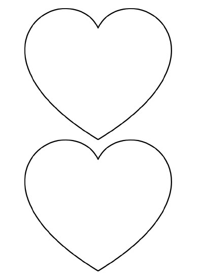 Free Printable Heart Templates – 9 Large, Medium & Small Stencils to Cut Out Heart Shapes Template, Printable Heart Template, Perfect Heart, Heart Stencil, Shape Templates, Heart Printable, 2 Hearts, Printable Valentine, Heart Template