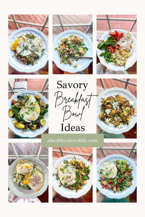 My Favorite Savory Breakfast Bowls Savory Breakfast Bowls, Glucose Goddess, Breakfast Bowls Recipe, Healthy Slice, Savory Breakfast Recipes, Healthy Breakfast Bowls, Breakfast Bowl, Savory Breakfast, Yummy Eats