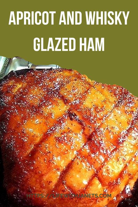 Whiskey Ham Glaze, Apricot Glaze, Apricot Ham Glaze Recipe, Apricot Glazed Ham, Ham Glaze Apricot Jam, Ham With Apricot Preserves, Bourbon Honey Glazed Ham, Whiskey Glaze Recipe, Apricot Ham Glaze