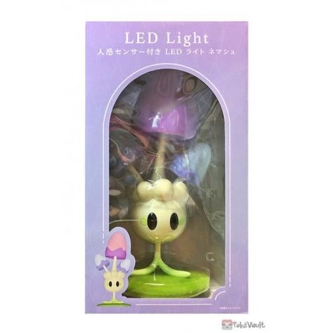 Pokemon Center 2024 Morelull Motion Detector LED Light Morelull Pokemon, Lantern Pokemon, Fairy Nursery Theme, Pokemon Items, Pokemon Merch, Pokemon Badges, Pokemon Room, 3d Pokemon, 150 Pokemon