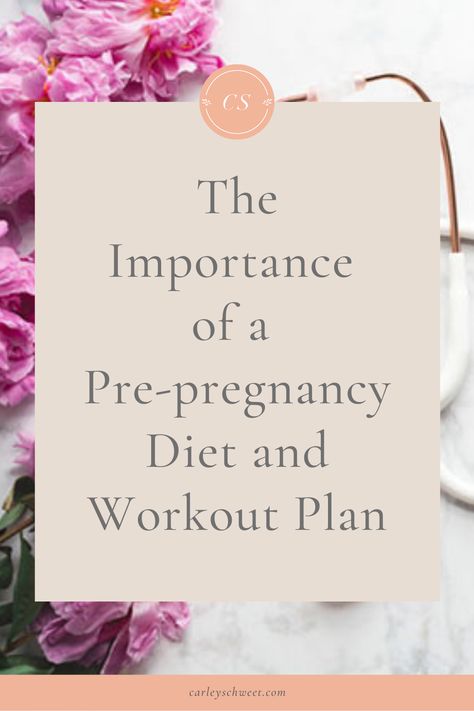 Curious how to prepare for pregnancy? In this blog post I'm sharing my journey on getting my mind and body ready for pregnancy. Prenatal Diet Plan Getting Pregnant, Prepping Body For Pregnancy, Pre Pregnancy Workout Plan, Ttc Workout Plan, Fertility Workout Plan, We’re Pregnant, Pre Conception Diet, Pregnancy Meal Plan Second Trimester, Planning For Pregnancy