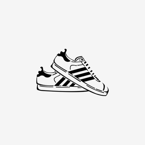 Sport Shoes Illustration, Logo Design Sports Ideas, Shoe Brand Logo Ideas, Shoe Logo Design Creative, Shoes Icon Logo, Shoes Logo Design Ideas Creative, Running Shoes Illustration, Shoes Logo Design, Shoe Logo Ideas