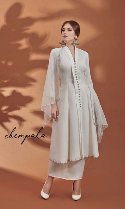 Modern Kurung Design, Baju Raya Ideas Modern 2023, Kurung Modern Design, Baju Kurung Outfit, Baju Raya Ideas Fashion, Baju Raya Ideas Modern, Kebaya Nikah Modern, Design Baju Raya, Tunik Hijab Style